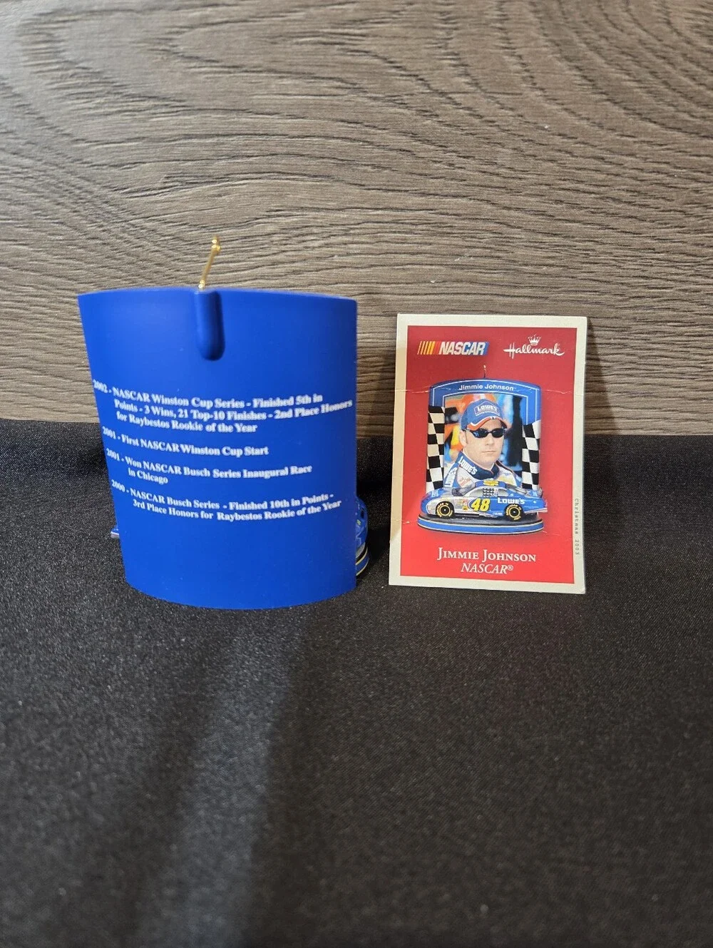 Jimmie Johnson 2003 Hallmark Keepsake Ornament NASCAR